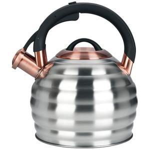 Tea Kettle for Stove Top Whistling Teapot, 3.2Q Tea Pot Stainless Steel Teakettle with Heat Proof Ergonomic Handle