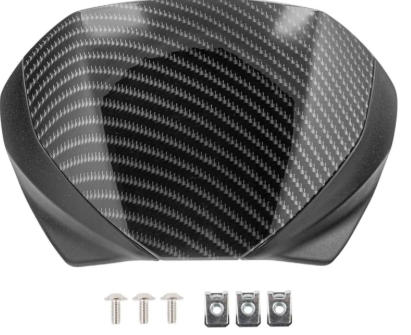 Motorcycle Front Headight Fairing Windshield Cover for Triumph Trident 660 Trident660 2021 2022 2023 Windscreen Mask Cowl Wind Shield Deflector Protector (Carbon Fiber Look)aqq