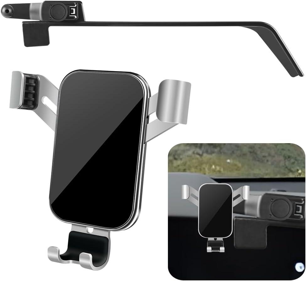 Car Phone Holder for Kia Niro 2023 2024 2025 Hybrid, Plug-In Hybrid, Electric EV Auto Interior Accessories Best Cell Phones Mount Cellphone Mobile Cradle Charging Navigation Bracket Screen Stand