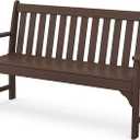 POLYWOOD GNB60MA Vineyard 60" Bench, Mahogany
