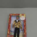 Barbie Signature 2025 Holiday Light Brown Hair Ken Collectible Fashion Doll Wearing Full Suit with Golden Jacket in Displayable Packaging & Doll Stand