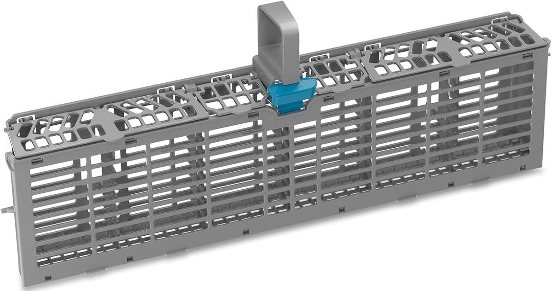 UPGRADED W11158804 Dishwasher Silverware Basket Compatible with Whirlpool Dishwasher Silverware Basket Parts 8562061 W10350340 W10629540 Dishwasher Utensil Basket WDT750SAHZ0 WDT970SAHZ0 WDTA50SAHZ0
