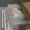 PXRACK 2 Pack Under Sink Organizer,Adjustable Height,2 Tier Pull Out Under Cabinet Organizer,Slide Out Thickened Metal Under Sink Storage for Kitchen Bathroom Laundry Cabinet Pantry,White(L)