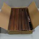 Wooden Blanket Ladder with Removable Hooks, 6-Tier 5.66 Ft (68 Inch) Rustic Blanket Rack, Blanket Ladders for Living Room & Bedroom, Easy Assembly, Perfect for Displaying Blankets & Scarves, Brown