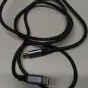 AGVEE 3.3ft USB-C to Mini USB Cable, Gold Plated End Tips, Braided Durable Mini-B 5-Pin to Type-C Data Charging Charger OTG Cord for Hero 3+, Canon Nikon Camera, GPS, Blue Yeti, Dark Gray