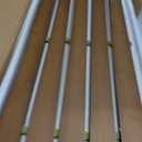 Gashell Wire Shelf Covers, Bamboo Wire Rack Covers for Pantry, Closet (5pcs, 24" W x 12" D)