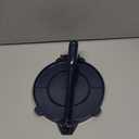 Oster Ravello 8-Inch Cast Aluminum Tortilla Press and Roti Maker  Traditional Flatbread Press with Glossy Blue Finish