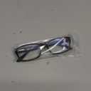 Gaoye +1.0 2-Pack of Reading Glasses - Blue-Light Filter, UV Protection - Readers with Rectangle Frames (Black)