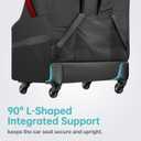 YOREPEK Car Seat Travel Bag with 4 Spinner Wheels & Stable Base