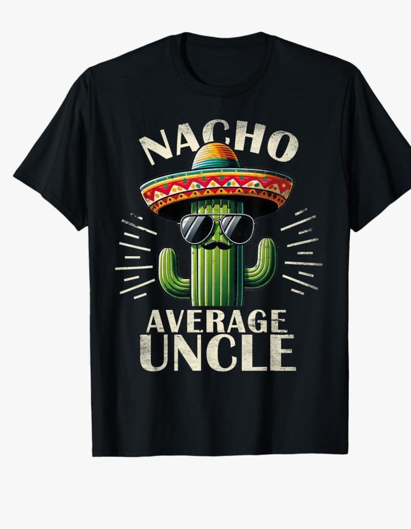 Uncle Funny Shirts Mens Graphic Tees Father Day Uncle Gifts T-Shirt, M