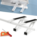 No Drill Window AC Support Bracket: Adjustable Air Conditioner Support Bracket, Heavy Duty, Fits Single & Double-Hung Windows, Universal Units for 5000-24000 BTU, Up to 350 lbs