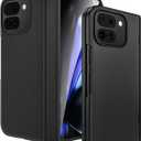 VEGO for Google Pixel 9 Pro Fold 2024 Case with Built-in Screen Protector[Anti-Scratch][Hinge Protection] Slim Fit Shockproof Full Body Protective Cover for Pixel 9 Pro Fold-Black