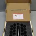 Dynofit 14X1.5 Spline Lug nuts Compatible with Chevy GMC Silverado Sierra 1500, 24pcs Aftermarket Wheel Lug Nuts Set for Fo-rd F150 2015-2024, Black Truck Nuts Sets Include 1 Socket Key for Fuel Wheel