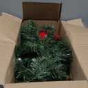 Joiedomi 24"/2FT Mini Christmas Tree Tabletop Set with Clear LED Lights, Artificial Mini Christmas Tree with Star Treetop and Hanging Ornaments, Best DIY Xmas Decorations