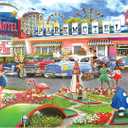 RoseArt - Back to The Past - Fun Park Motel - 1000 Piece Jigsaw Puzzle for Adults