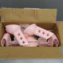 Potty Training Seat, Upgrade 2 in 1 Potty Training Toilet for Toddler, Toddler Toilet Seat for Boys Girls with Support Bar, Anti-Slip Pad and Step Stool (Pink)