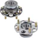 ECCPP Wheel Hub and Bearing Assembly Rear 512188 Replacement for 2003 2004 2005 2006 2007 2008 Acura TL Honda Accord 5 Lugs Wheel Bearing Hubs with ABS 1 pcs