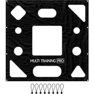 ZEALFEEL Lacrosse Rebounder Target Net 4×4FT, Lacrosse Bounce Back Pass Cover, Volleyball/Baseball Rebounde Target Net for 4×6FT & 4×7FT Rebounders