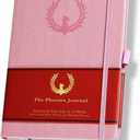 The Phoenix Journal  Quarterly Goal Planner & Daily Journal for Focus, Productivity & Clarity  12 Week Undated Roadmap with Vision & Goal Setting  Daily, Weekly & Monthly Planning  Hardcover (Pink)