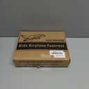 Toddler Airplane Bed & Travel Essentials - Kids Airplane Seat Extender, Portable Plane Bed for Flights (Black)