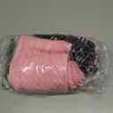 KYEESE Dog Sweater Soft Turtleneck Pet Sweater Dress Stretchy Dogs Clothes Warm Pullover Dog Sweaters for Medium Dogs Girl Comfy Pet Coats with Bowtie, Pink, XX-Large