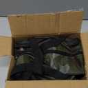 KJE Camo Retractable Ratchet Straps, (4) 1" x 10' Tie Down Strap + (4) Soft Loop -Heavy Duty 1,650lb Max Break Strength, S-Hook W/Clip, Self Retracting Ratchet Strap for Motorcycle, Kayak, ATVs, Boats