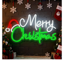 Merry Christmas Home Decor Santa Hat Neon Sign Led Neon Christmas Lights Ornaments Tree Decorations Outdoor Neon Signs for Wall Decor USB Powered Led Neon Signs for Room Decoration