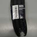 SEG Direct Car Steering Wheel Cover Universal Standard Size 14.5-15 inch, Black Microfiber Leather