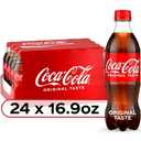 Coca-Cola Soda Soft Drink Bottles, 16.9 fl oz, 24 Pack, BB: MAR0226