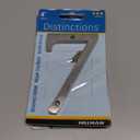 Distinctions by Hillman 843327 4-Inch Brushed Nickel Flush-Mount House Number 7, 1 Count (Pack of 2)