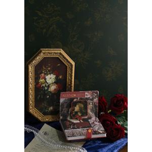 Dimoon 78.7"17.3Floral Peel and Stick Wallpaper Dark Green Golden Contact Paper Leaf Waterproof Butterfly Wall Paper Thicken Removable Vintage Self Adhesive Cabinets Shelf Liner Decal Vinyl Roll