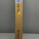 SEEYE Cordless Bamboo Roman Shades, Blackout Natural Bamboo Blinds for Indoor Windows, Roll Up Blind Privacy Shade for Home, Office, Door, UV Resistant & Easy to Install, 36" W x 64" H, Carbonized