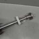 BRIOFOX Industrial Shower Curtain Rod - Never Rust Non-Slip 43-72 Inch 304 Stainless Steel, Brushed Nickel