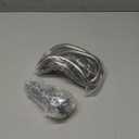 Shampoo Bowl Hose and Sprayer, 1/2 Nut Stainless Steel Salon Sink Hose with Spray Head Replacement Part to Attach Shampoo Bowl Faucet Vacuum Breaker, Dual Sprayer Model, One Click Water Stop Button