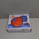 Toss and Catch Ball Game, Kids Toddler Baseball Glove & Catch Ball Toys, Kids Outdoor Games for Family, Toys for Beach Yard Outside, Birthday Christmas Gift for Ages 3 4 5 6 7 8-12 Year Old Boys Girl (Red and Blue)