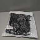 ASPO Men's Packable Puffer Jackets Winter Lightweight Detachable Hood Water-Resistant Down Coats Warm Insulated Hiking Travel (Large, Black)