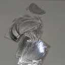 eBoot 28 Pack Clear 180 Degree Plastic Protractors for Angle Measurement, 10 cm