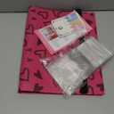 Large Transparent Jewelry Storage Book with 300 Pockets and 50 Jewelry Pouches,Travel Jewelry Organizer and Storage,Jewelry Binder Organizer for Earring,Bracelet,Necklace (300 Grids+50 Pvc Bags,Pink heart)