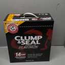 ARM & HAMMER Clump & Seal Platinum Cat Litter, Multi-Cat, 14-Day Odor Control, Rock-Hard Clumps, 27.5 lbs  Powerful Odor Eliminator with Baking Soda