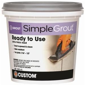 Custom PMG09QT Tile-Grout, Natural Gray (No Size)