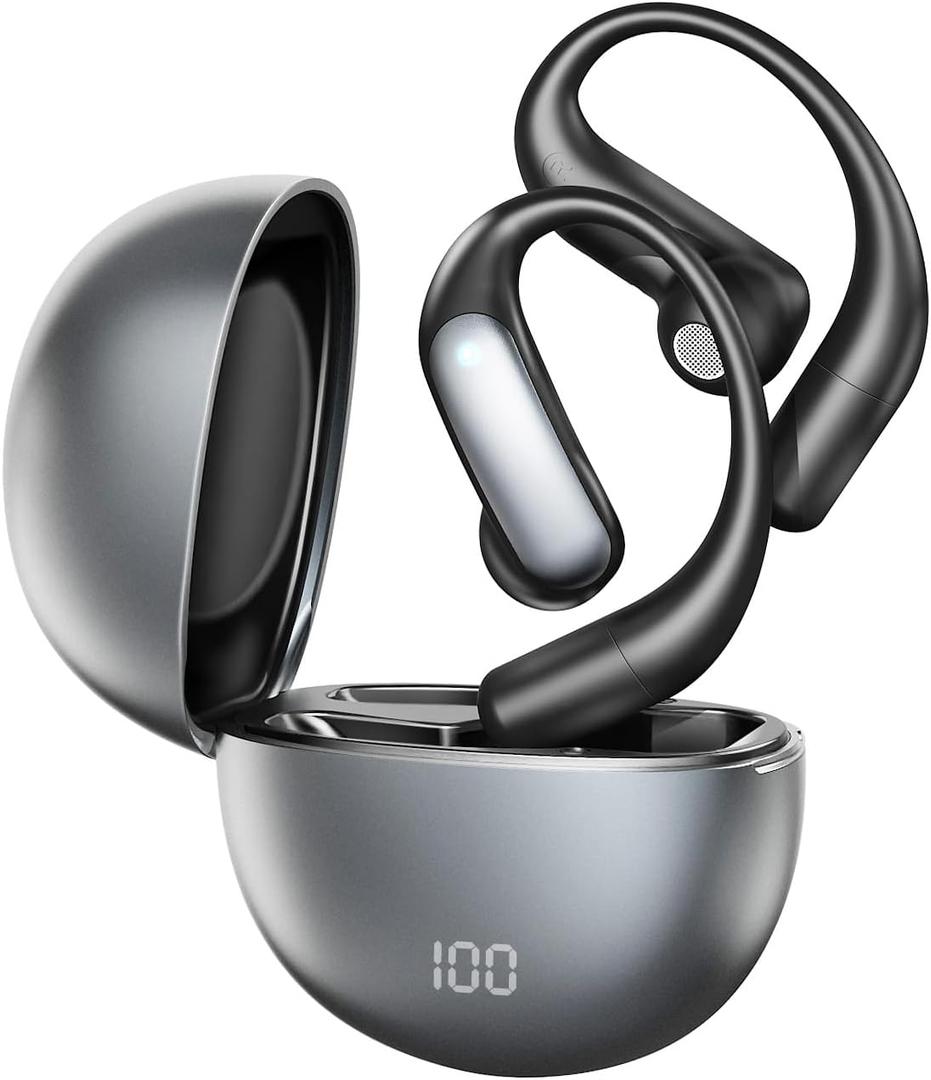 AI Translation Earbuds Real TimeReal-Time Translator Earphones with 144 Languages, Bluetooth Wireless Headset with Noise Cancelling for Travel, Business, Language Learning