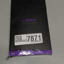 LISEN USB C Cable Charger Type C (10FT,100W) Soft Silicone USBC to USBC for Switch 2 iPhone 16 Pro Max Charger Cord, iPhone 15, MacBook Pro/Air, iPad Pro/Air, Samsung S25, Black