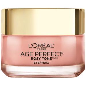 L'Oreal Paris Age Perfect Rosy Tone Anti-Aging Eye Cream, For Dark Circles & Wrinkles .5 oz (0.5 Ounce (Pack of 1))