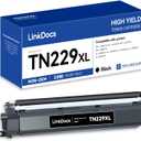 LinkDocs TN229XLBK High Yield Black Compatible Toner Cartridge Replacement for Brother TN229XL TN-229XL Black Work for Brother HL-L3280CDW HL-L3220CW MFC-L3720CDW MFC-L3780CDW Printers