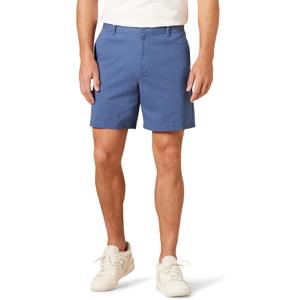Amazon Essentials Men's Classic-Fit 7" Comfort Stretch Chino Short (32, Dark Blue)