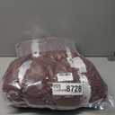 Chunky Chenille Yarn for Crocheting, Chunky Yarn for Hand Knitting Blanket, Bulky Chunky Fluffy Yarn for Crocheting, Jumbo Yarn, Thick Yarn, Pack of 4 (4 Skeins, Each Skein 28 yds, 8oz) Roan Rouge