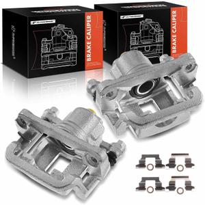 A-Premium Rear Left and Right Side Disc Brake Caliper with Bracket
Compatible with Nissan Rogue 2008-2013, Rogue Select 2014-2015, L4 2.5L, Corrosion-resistant, Direct-fit