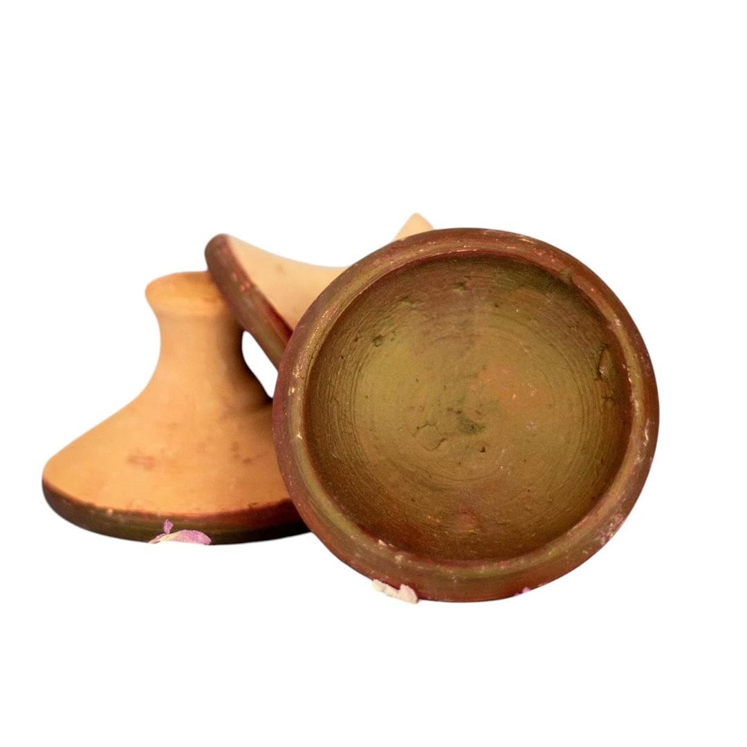 Authentic Moroccan Clay Pot Lip Stain - Traditional Berber Lipstick - Organic, Long-Lasting Lip Color