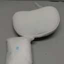 Travel Neck Pillow Car Cervical Pillow Easy to Clean Comfortable Universal Car Headrest Automotive Seat Cushion for Driving, White