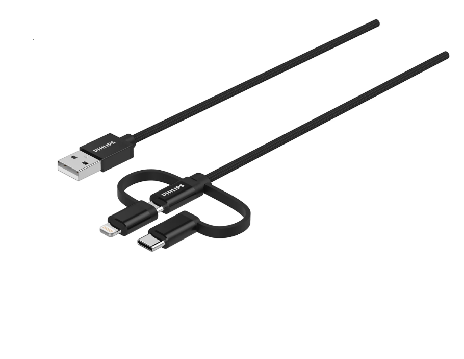 Philips 3 In 1 USB Charge Cable